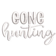 Gone Hunting digitized embroidery design