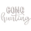 Gone Hunting digitized embroidery design