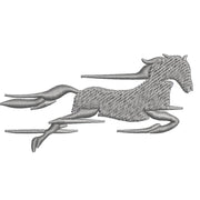 Fast Horse digitized embroidery design