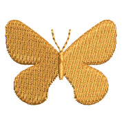 Simple Butterfly Icon digitized embroidery design