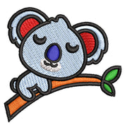 Koala Be Sleeping digitized embroidery design