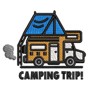 Camping Trip digitized embroidery design