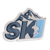 Ski Mountain digitized embroidery design