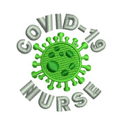 Covid Nurse Logo