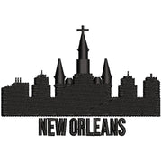 New Orleans digitized embroidery design