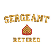 Sergeant Retired Symbol