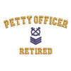 Petty Officer Retired Logo