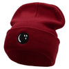 Bowlers Ball Embroidered 12 Inch Long Knitted Beanie