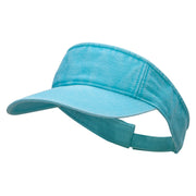 Washed Pigment Dyed Cotton Twill Visor