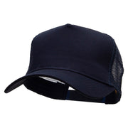 Five Panels Pro Style Trucker Mesh Cap - Navy OSFM