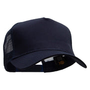 Five Panels Pro Style Trucker Mesh Cap - Navy OSFM