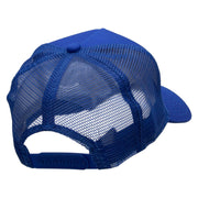 Five Panels Pro Style Trucker Mesh Cap - Royal OSFM