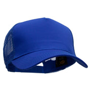 Five Panels Pro Style Trucker Mesh Cap - Royal OSFM