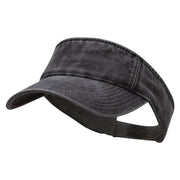 Washed Pigment Dyed Cotton Twill Visor