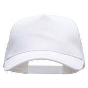 Five Panels Pro Style Trucker Mesh Cap - White OSFM