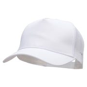 Five Panels Pro Style Trucker Mesh Cap - White OSFM