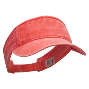 Washed Pigment Dyed Cotton Twill Visor