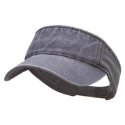 Washed Pigment Dyed Cotton Twill Visor