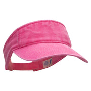 Washed Pigment Dyed Cotton Twill Visor