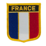 Europe Flag Embroidered Patch Shield