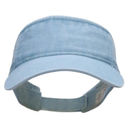 Washed Pigment Dyed Cotton Twill Visor