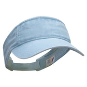 Washed Pigment Dyed Cotton Twill Visor