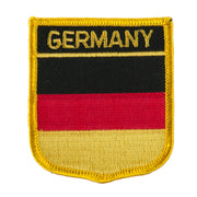 Europe Flag Embroidered Patch Shield