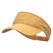 Washed Pigment Dyed Cotton Twill Visor