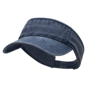 Washed Pigment Dyed Cotton Twill Visor