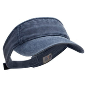 Washed Pigment Dyed Cotton Twill Visor