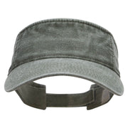 Washed Pigment Dyed Cotton Twill Visor