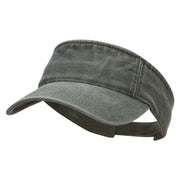 Washed Pigment Dyed Cotton Twill Visor