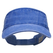 Washed Pigment Dyed Cotton Twill Visor