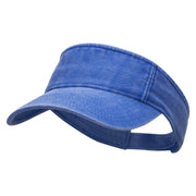 Washed Pigment Dyed Cotton Twill Visor