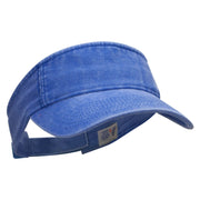 Washed Pigment Dyed Cotton Twill Visor