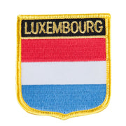 Europe Flag Embroidered Patch Shield