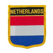 Europe Flag Embroidered Patch Shield