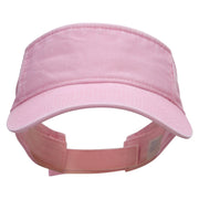 Washed Pigment Dyed Cotton Twill Visor