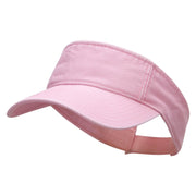 Washed Pigment Dyed Cotton Twill Visor