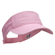 Washed Pigment Dyed Cotton Twill Visor