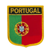 Europe Flag Embroidered Patch Shield