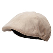 Pizza Throwing Suede Duck Bill Ivy Hat - Tan OSFM