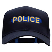 Blue Line Police Solid Cotton Twill Low Profile Snap Cap