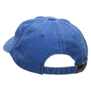 Safari Car Embroidered Pigment Dyed Wash Cap