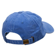 Safari Car Embroidered Pigment Dyed Wash Cap