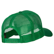 Awesome Grandpa Embroidered Solid Cotton Mesh Pro Cap