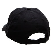 I'm Rich 8-bit Money Low Profile Pet Spun Washed Cap - Black OSFM