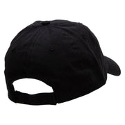 I'm Rich 8-bit Money Low Profile Pet Spun Washed Cap - Black OSFM