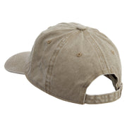 Artistic Letter M Cotton Twill Premium Pigment Dyed Cap - Khaki OSFM