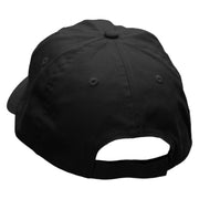 Grandma and Grandpa Embroidered Low Profile Dyed Cotton Twill Cap - Black OSFM